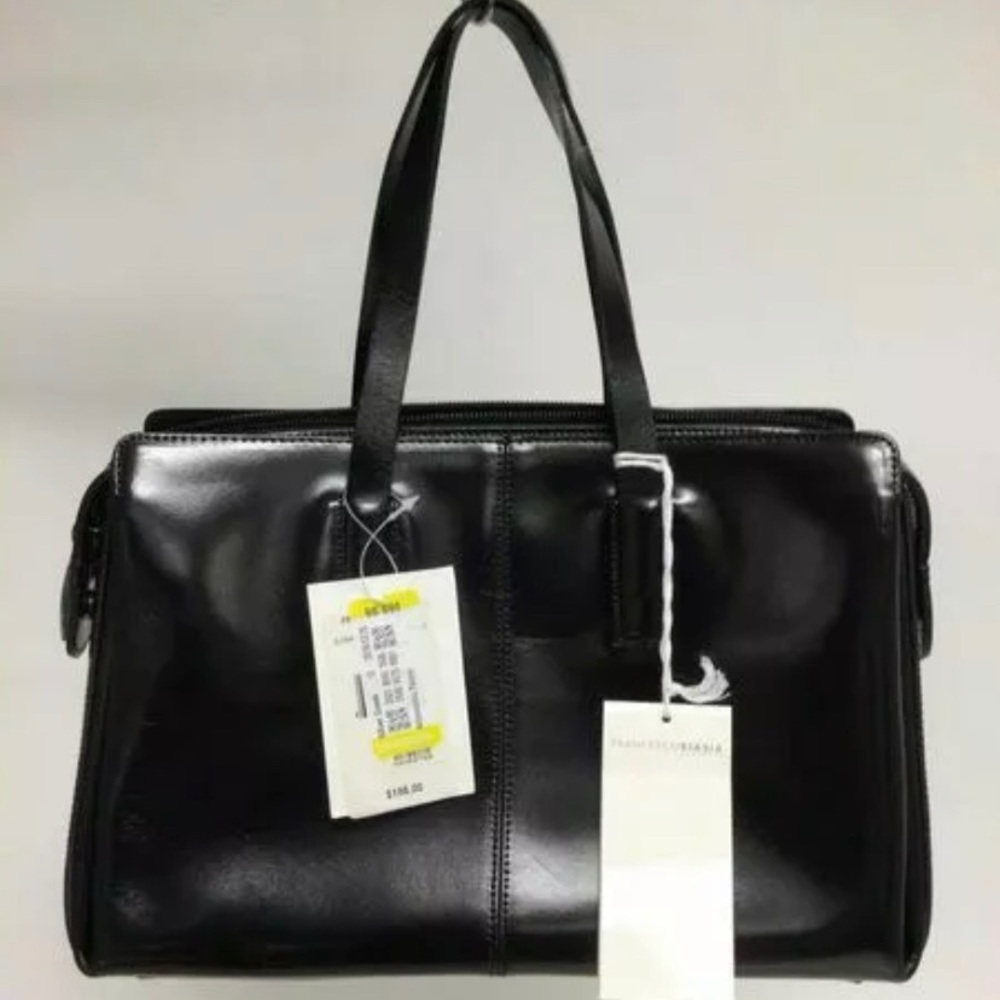 🆕 Francesco Biasia Black Genuine Leather handbag